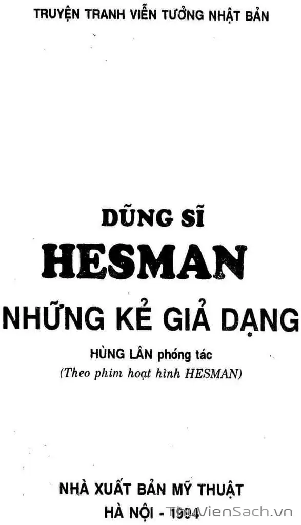 Truyện Tranh Dũng Sĩ Hesman trang 4