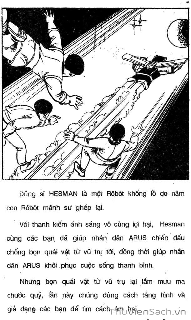 Truyện Tranh Dũng Sĩ Hesman trang 4