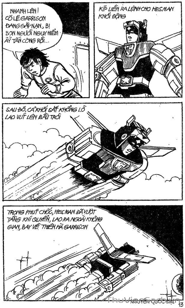 Truyện Tranh Dũng Sĩ Hesman trang 4