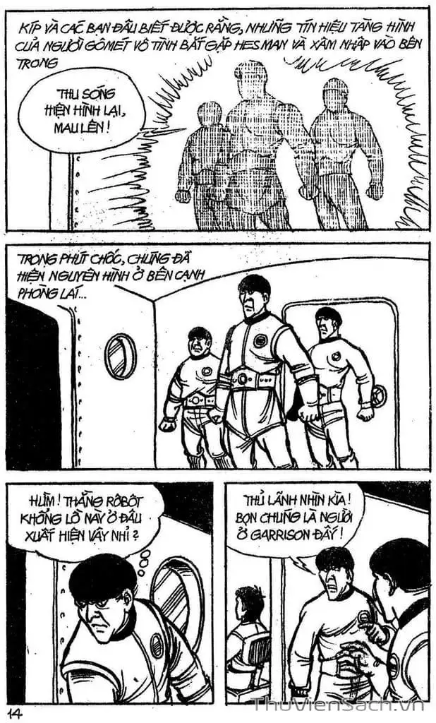 Truyện Tranh Dũng Sĩ Hesman trang 4