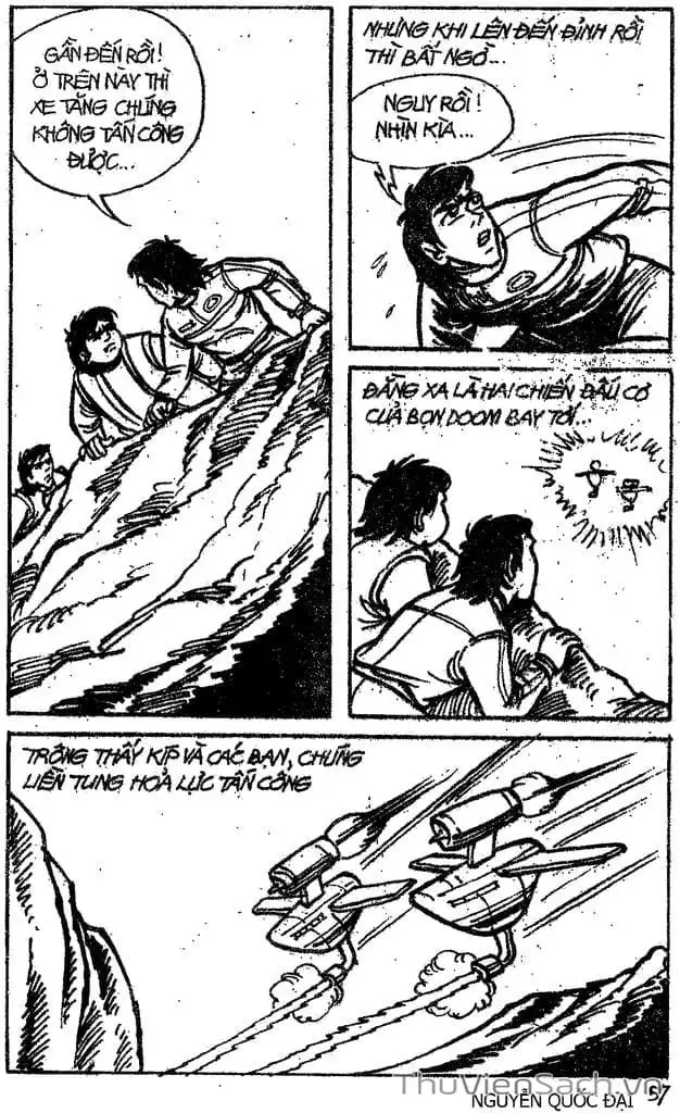 Truyện Tranh Dũng Sĩ Hesman trang 4