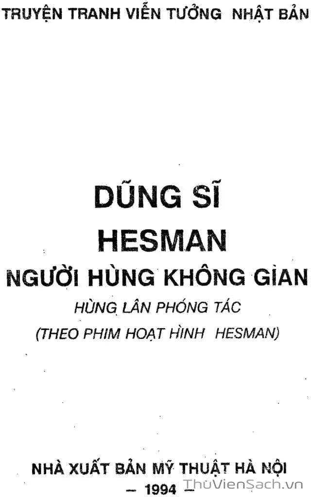 Truyện Tranh Dũng Sĩ Hesman trang 4