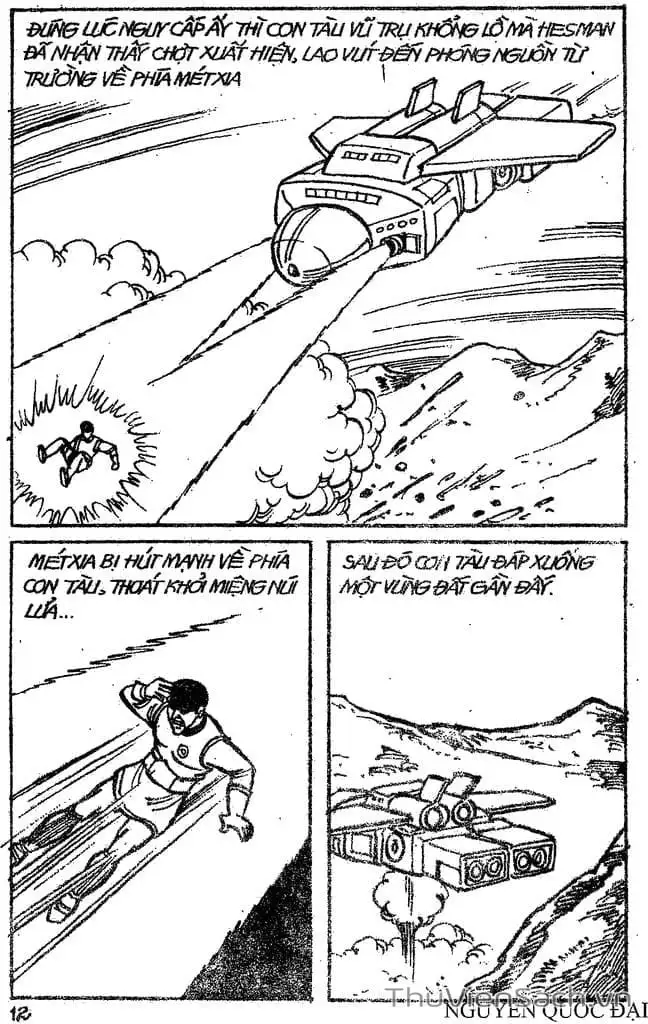 Truyện Tranh Dũng Sĩ Hesman trang 4