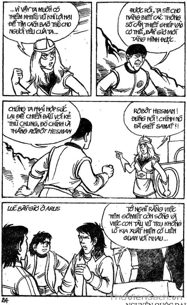 Truyện Tranh Dũng Sĩ Hesman trang 4