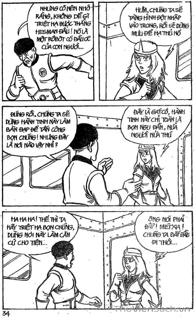 Truyện Tranh Dũng Sĩ Hesman trang 4