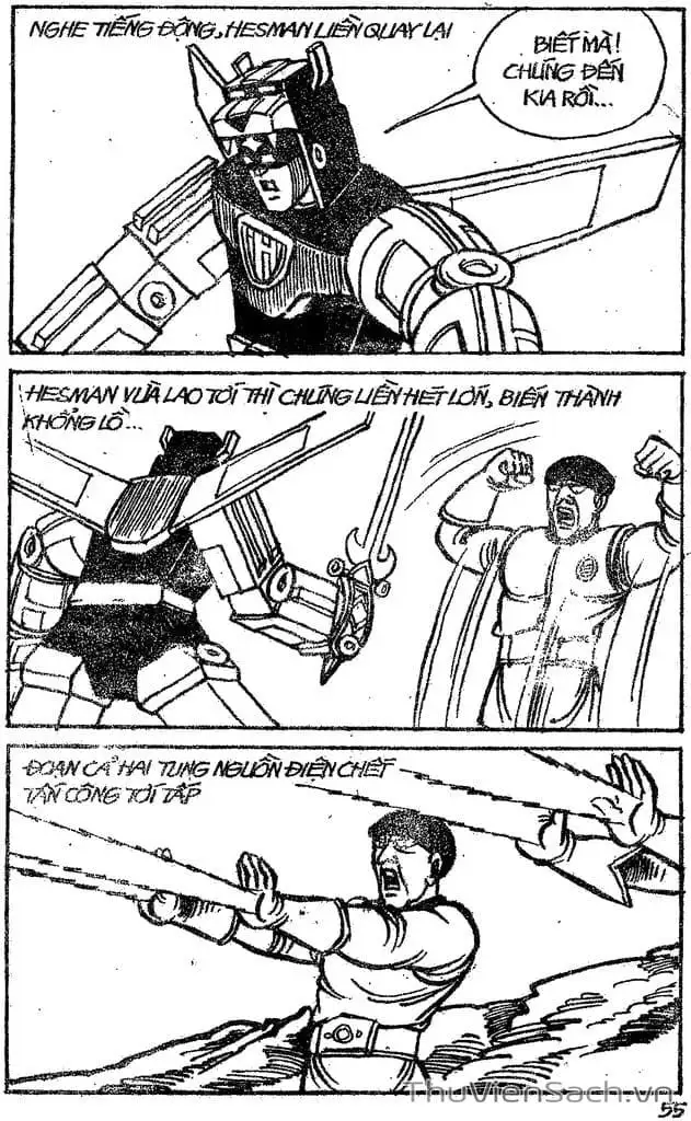 Truyện Tranh Dũng Sĩ Hesman trang 4
