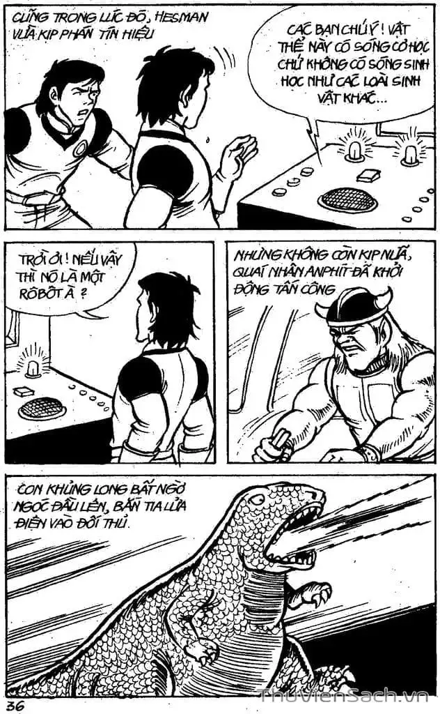 Truyện Tranh Dũng Sĩ Hesman trang 4