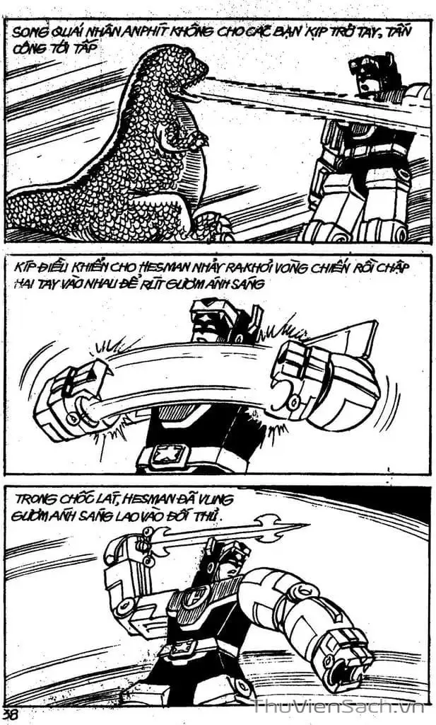 Truyện Tranh Dũng Sĩ Hesman trang 4
