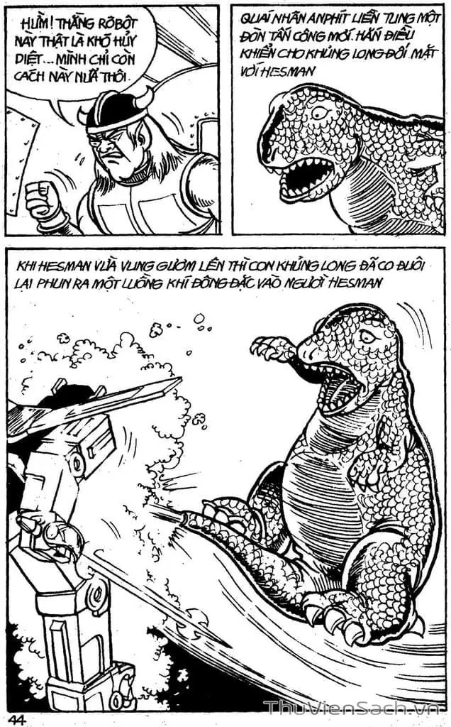 Truyện Tranh Dũng Sĩ Hesman trang 4