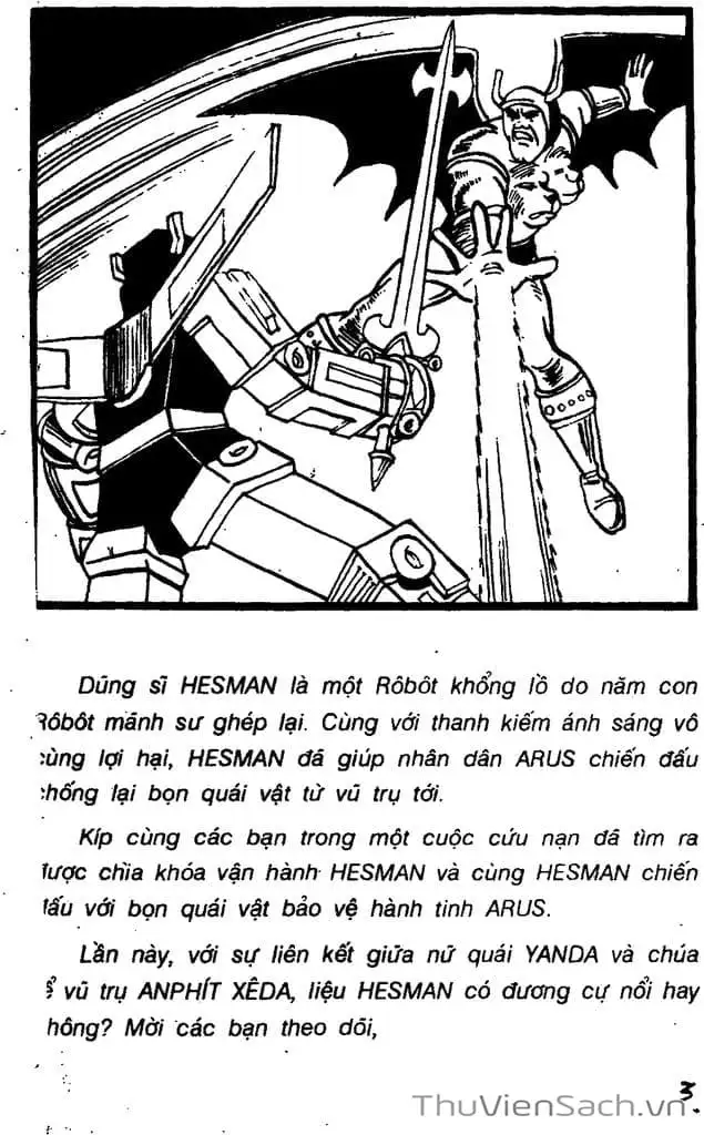 Truyện Tranh Dũng Sĩ Hesman trang 4
