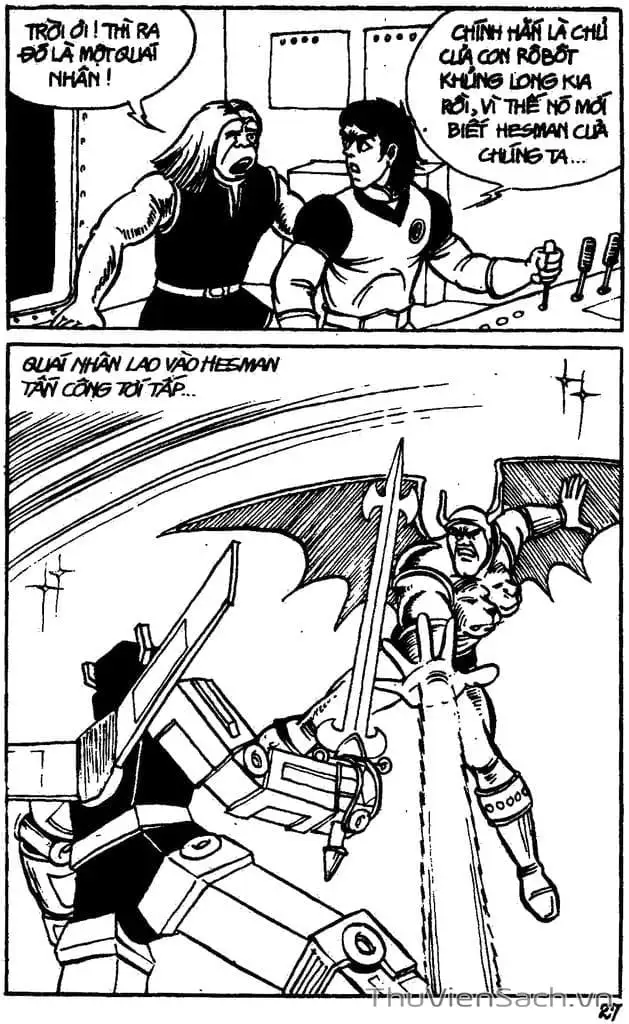 Truyện Tranh Dũng Sĩ Hesman trang 4