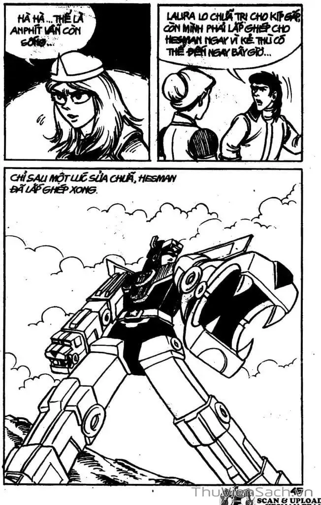 Truyện Tranh Dũng Sĩ Hesman trang 4