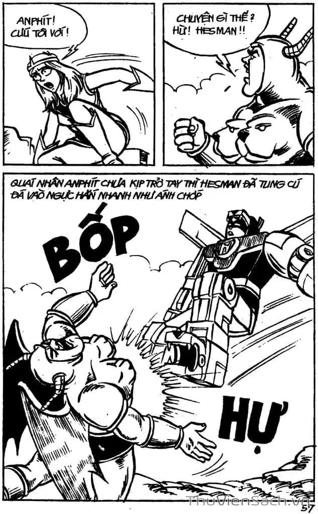 Truyện Tranh Dũng Sĩ Hesman trang 4