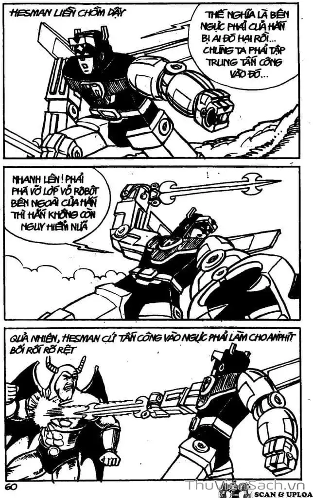 Truyện Tranh Dũng Sĩ Hesman trang 4