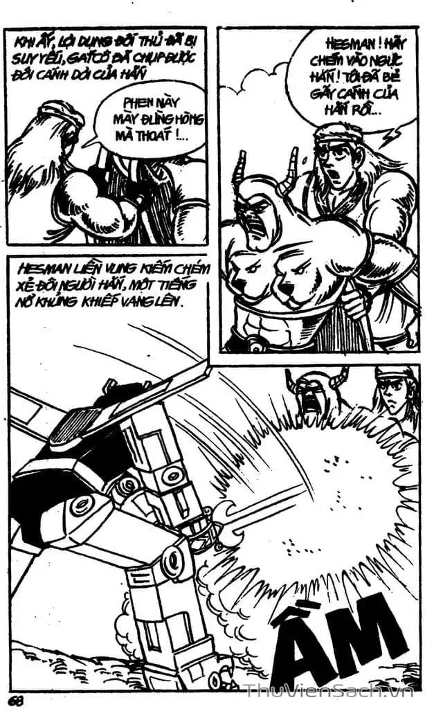 Truyện Tranh Dũng Sĩ Hesman trang 4