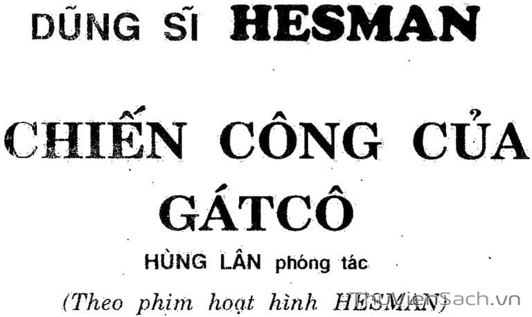 Truyện Tranh Dũng Sĩ Hesman trang 1044