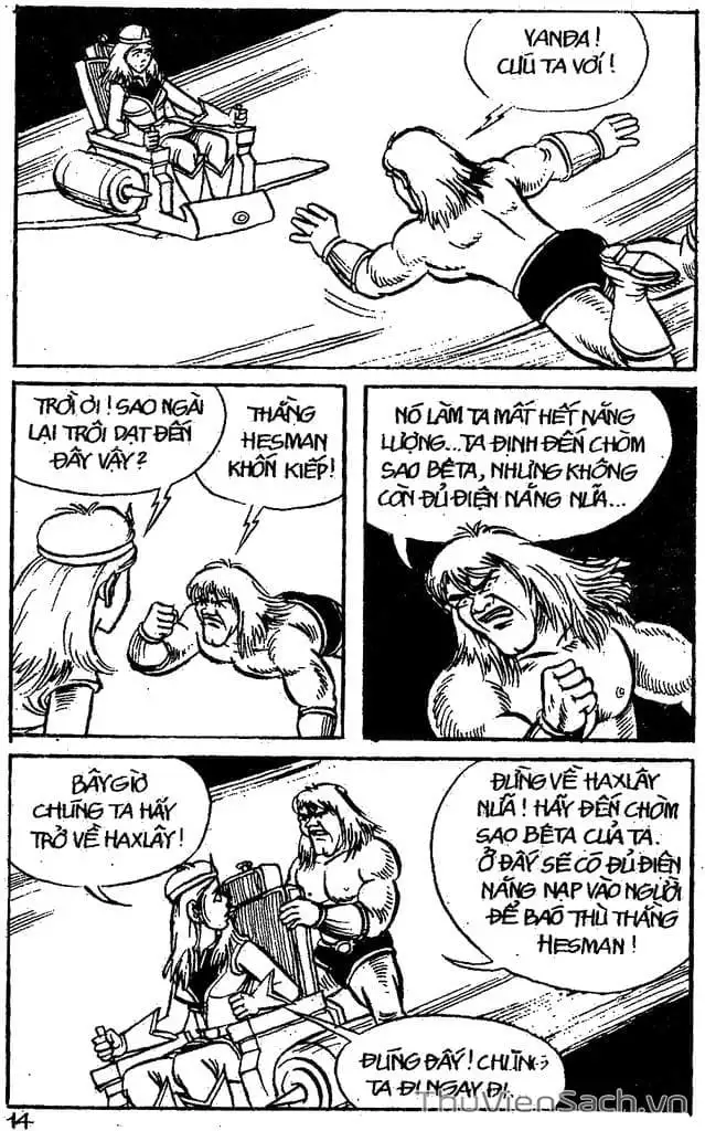 Truyện Tranh Dũng Sĩ Hesman trang 4