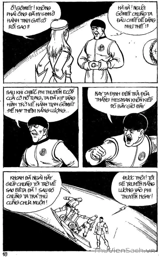 Truyện Tranh Dũng Sĩ Hesman trang 4