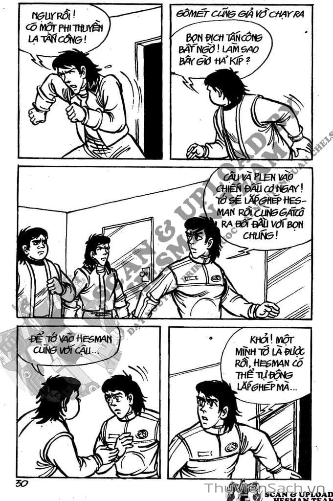 Truyện Tranh Dũng Sĩ Hesman trang 4