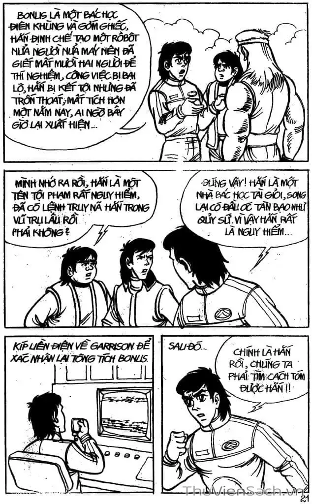 Truyện Tranh Dũng Sĩ Hesman trang 4