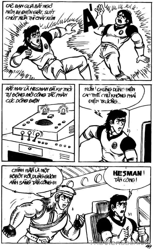 Truyện Tranh Dũng Sĩ Hesman trang 4