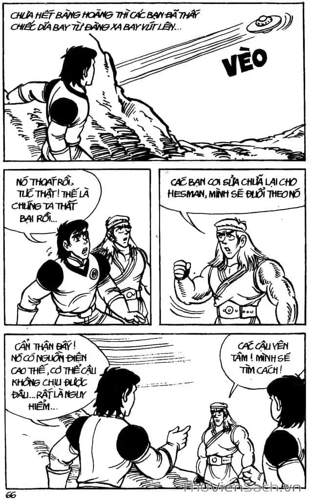 Truyện Tranh Dũng Sĩ Hesman trang 4