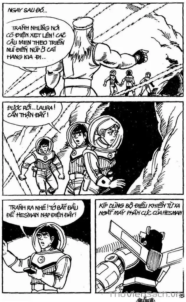 Truyện Tranh Dũng Sĩ Hesman trang 4