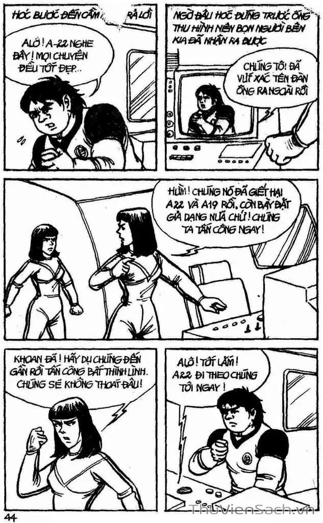 Truyện Tranh Dũng Sĩ Hesman trang 4