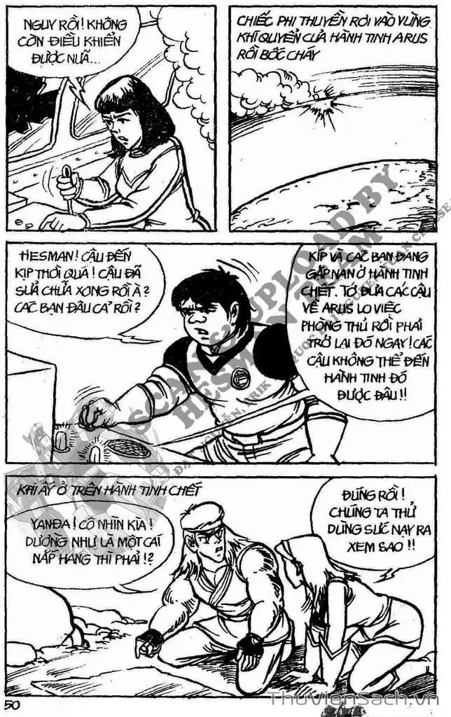 Truyện Tranh Dũng Sĩ Hesman trang 4