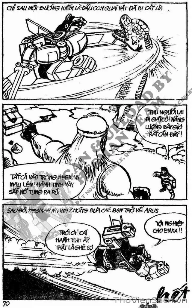 Truyện Tranh Dũng Sĩ Hesman trang 4