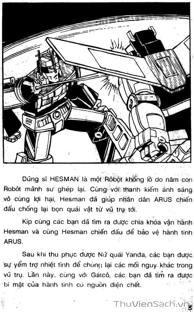 Truyện Tranh Dũng Sĩ Hesman trang 4