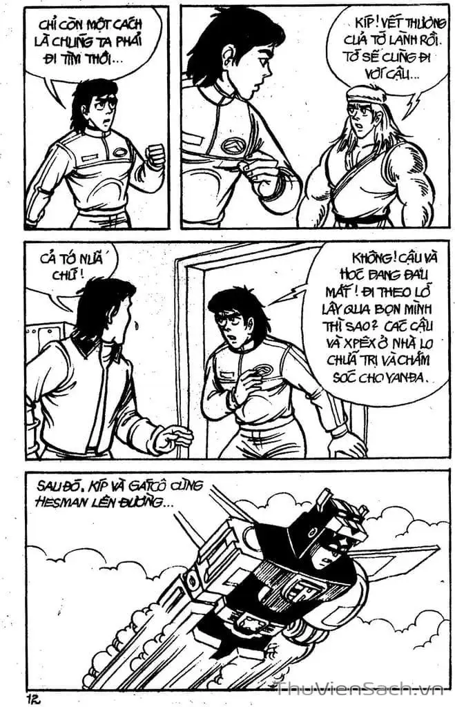 Truyện Tranh Dũng Sĩ Hesman trang 4