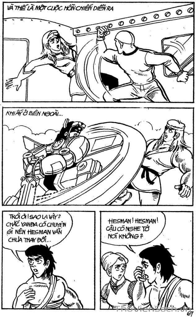 Truyện Tranh Dũng Sĩ Hesman trang 4