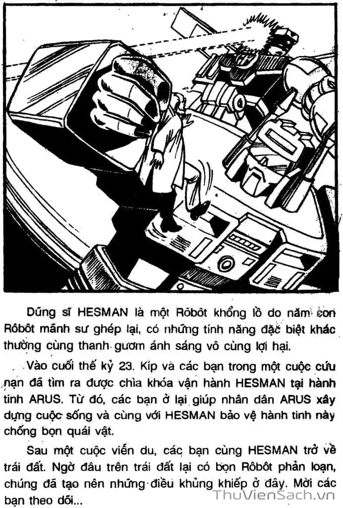 Truyện Tranh Dũng Sĩ Hesman trang 4