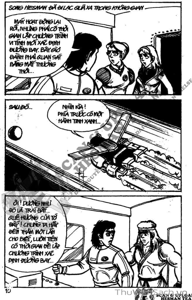 Truyện Tranh Dũng Sĩ Hesman trang 4