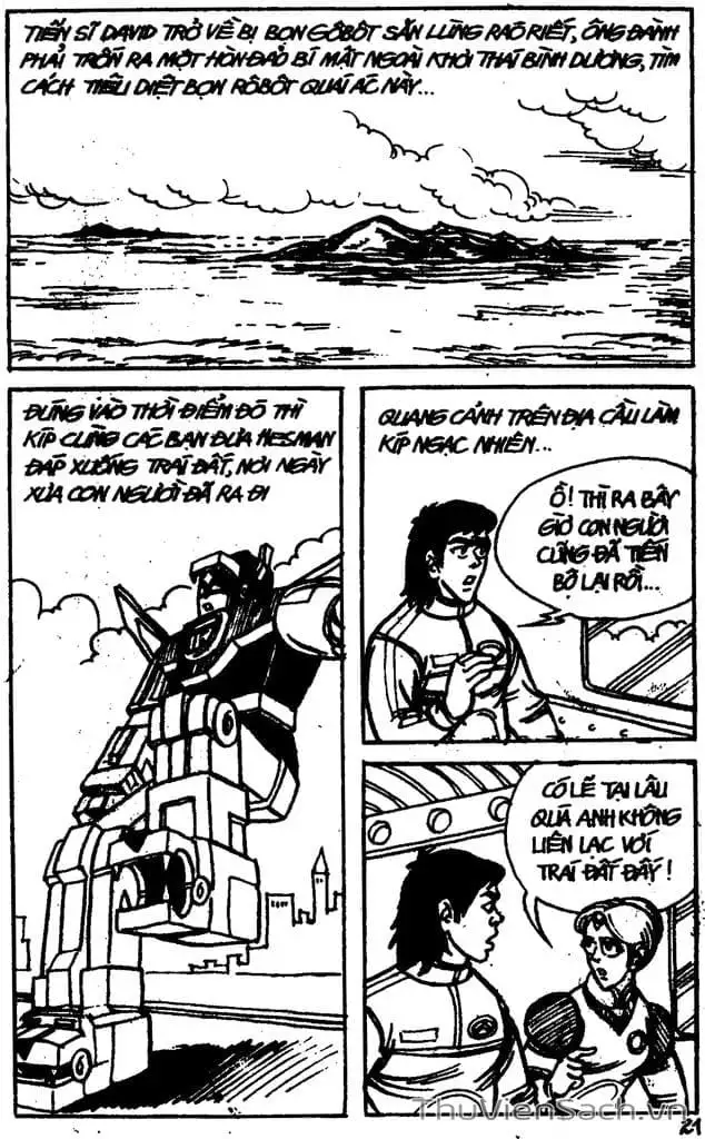 Truyện Tranh Dũng Sĩ Hesman trang 4