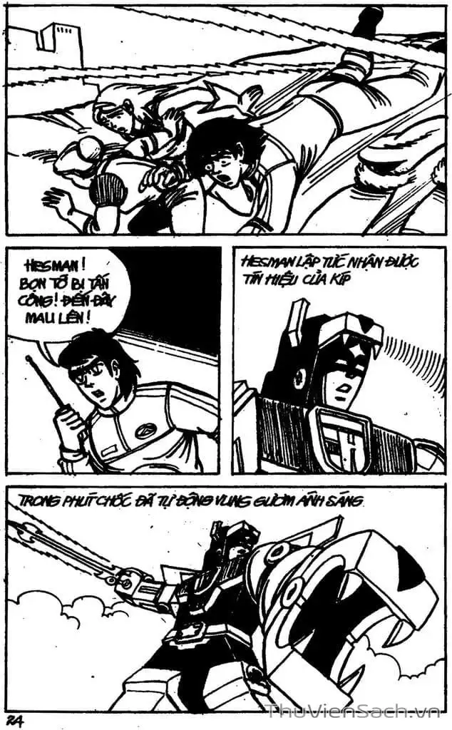 Truyện Tranh Dũng Sĩ Hesman trang 4