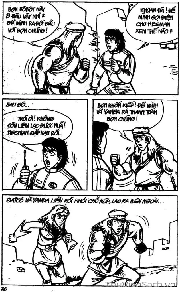Truyện Tranh Dũng Sĩ Hesman trang 4