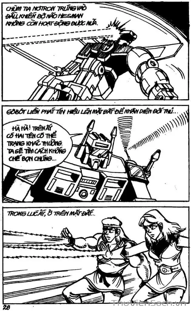 Truyện Tranh Dũng Sĩ Hesman trang 4