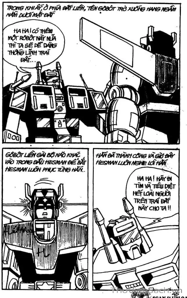 Truyện Tranh Dũng Sĩ Hesman trang 4