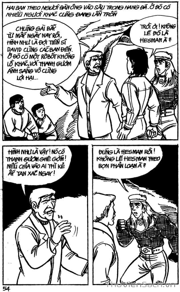 Truyện Tranh Dũng Sĩ Hesman trang 4