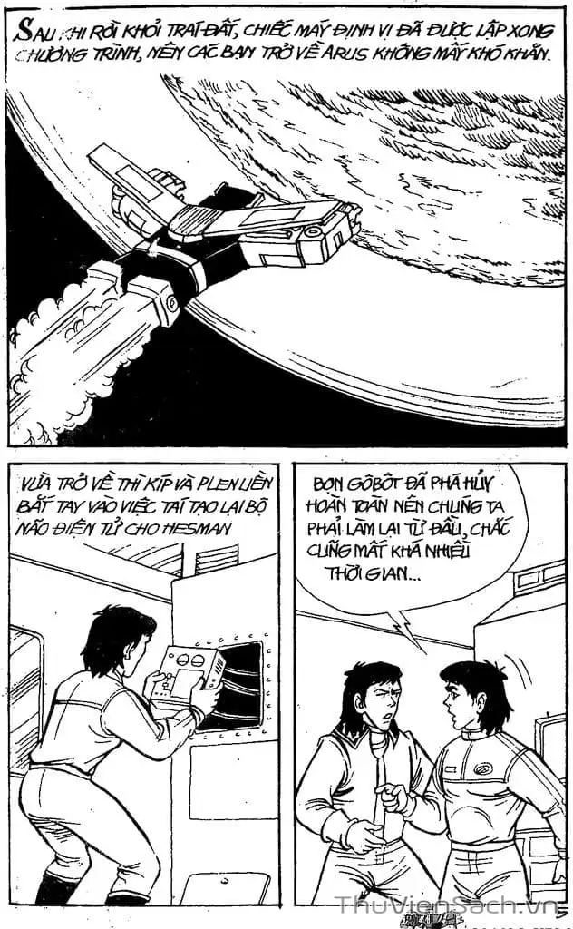 Truyện Tranh Dũng Sĩ Hesman trang 4