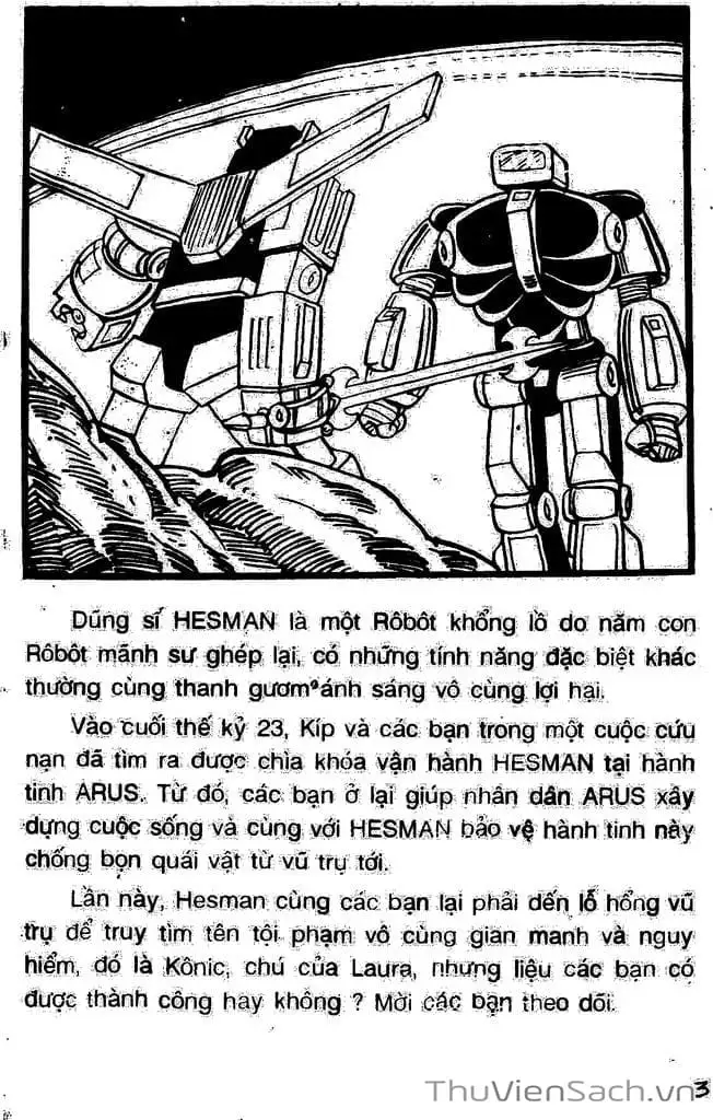 Truyện Tranh Dũng Sĩ Hesman trang 4