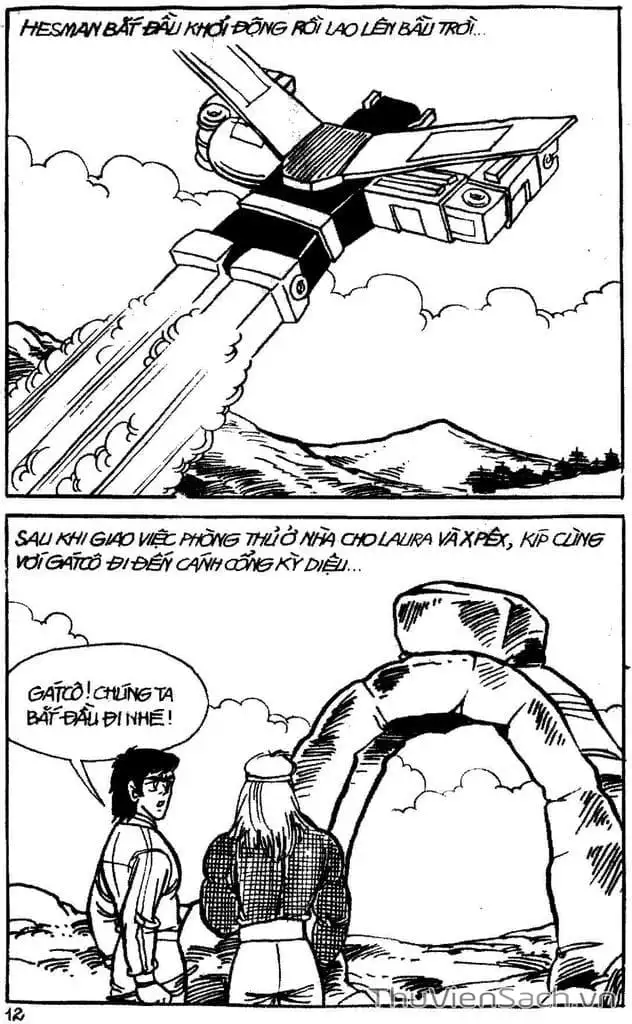 Truyện Tranh Dũng Sĩ Hesman trang 4