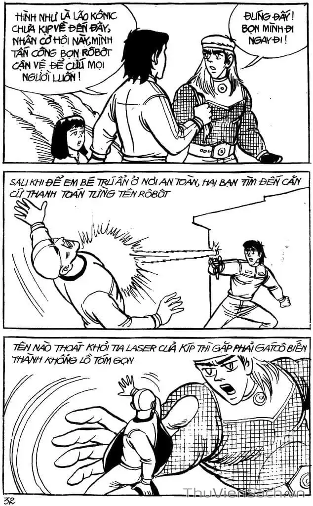 Truyện Tranh Dũng Sĩ Hesman trang 4