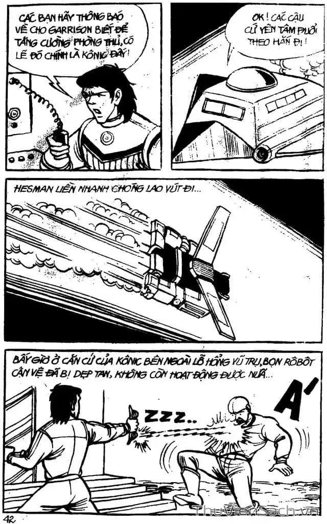 Truyện Tranh Dũng Sĩ Hesman trang 4