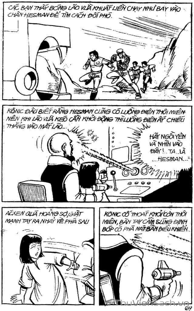 Truyện Tranh Dũng Sĩ Hesman trang 4