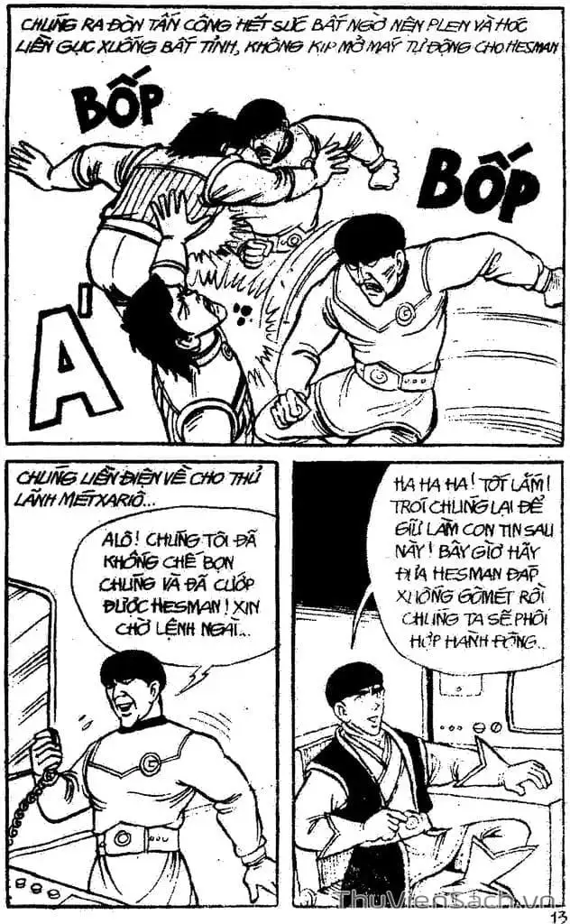 Truyện Tranh Dũng Sĩ Hesman trang 4