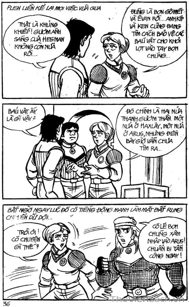 Truyện Tranh Dũng Sĩ Hesman trang 4