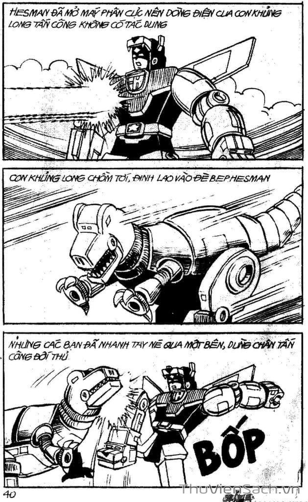 Truyện Tranh Dũng Sĩ Hesman trang 4